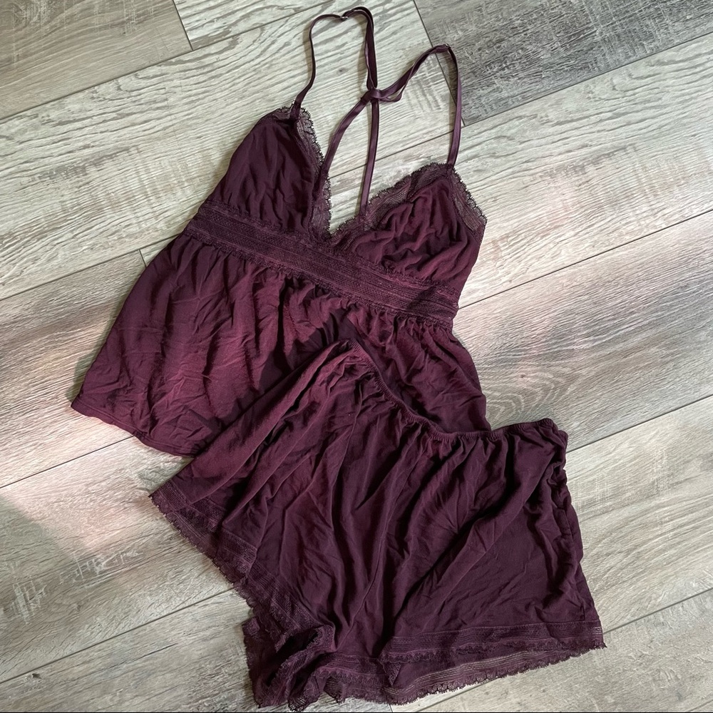 Victoria’s Secret Heavenly Purple Sleep Set